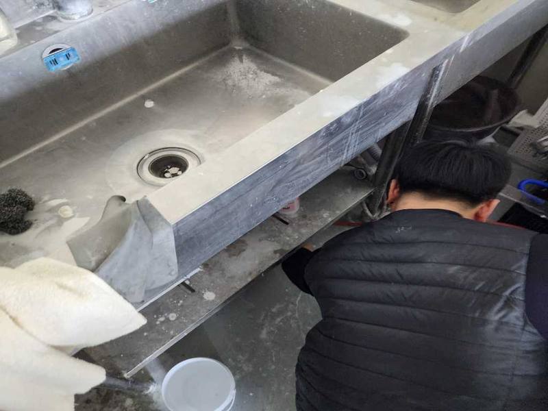 고양 싱크대막힘 작업사례